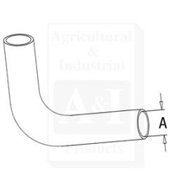 Radiator Hose, Lower for Ford/New Holland 8N Tractors