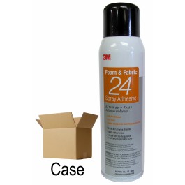 3M Foam & Fabric 24 Spray Adhesive, (Case of 12)