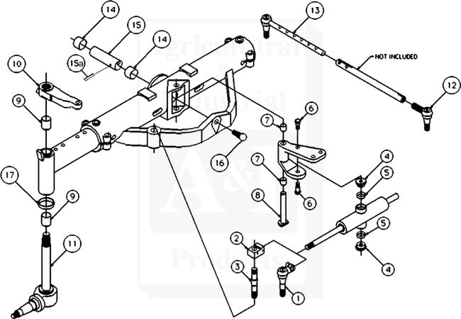 65320C3 - Ball, Axle Pivot for International Harvester ... international 986 parts diagram 