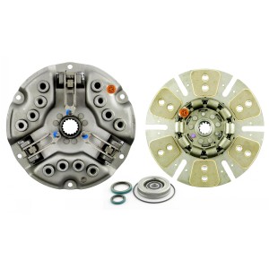 12" Single Stage Clutch Kit, with 6 Large Pad Disc, Bearings & Seals - Reman