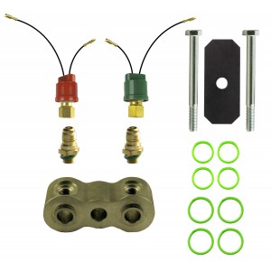 Dual High & Low Pressure Switch Kit, with 3/4" Spacer