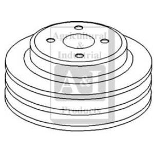 Pulley, Water Pump (Double Groove)