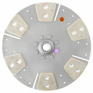 11" Transmission Disc, 6 Pad, w/ 1" 15 Spline Hub - Reman